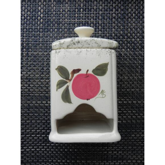 Vintage Sandhurst New Ulm Minn. Ulm ceramics, tea, bag, dispenser. - Picture 2 of 10